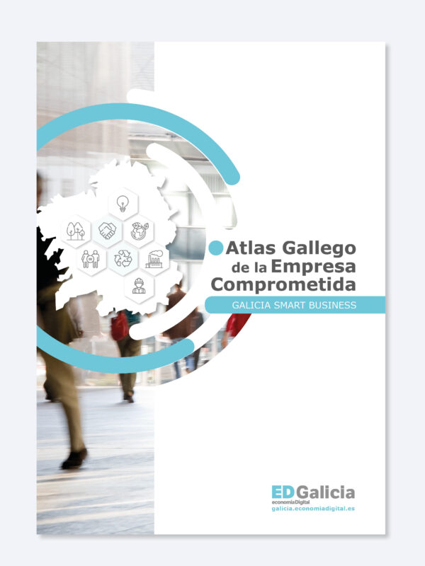 Atlas Gallego de la Empresa Comprometida, que analiza el compromiso empresarial de las empresas gallegas con el buen gobierno, el medio ambiente, su entorno y las personas